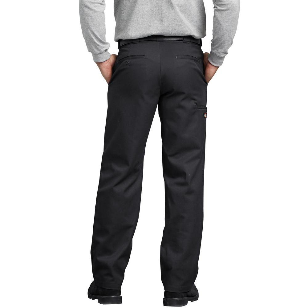 black work trousers with pockets