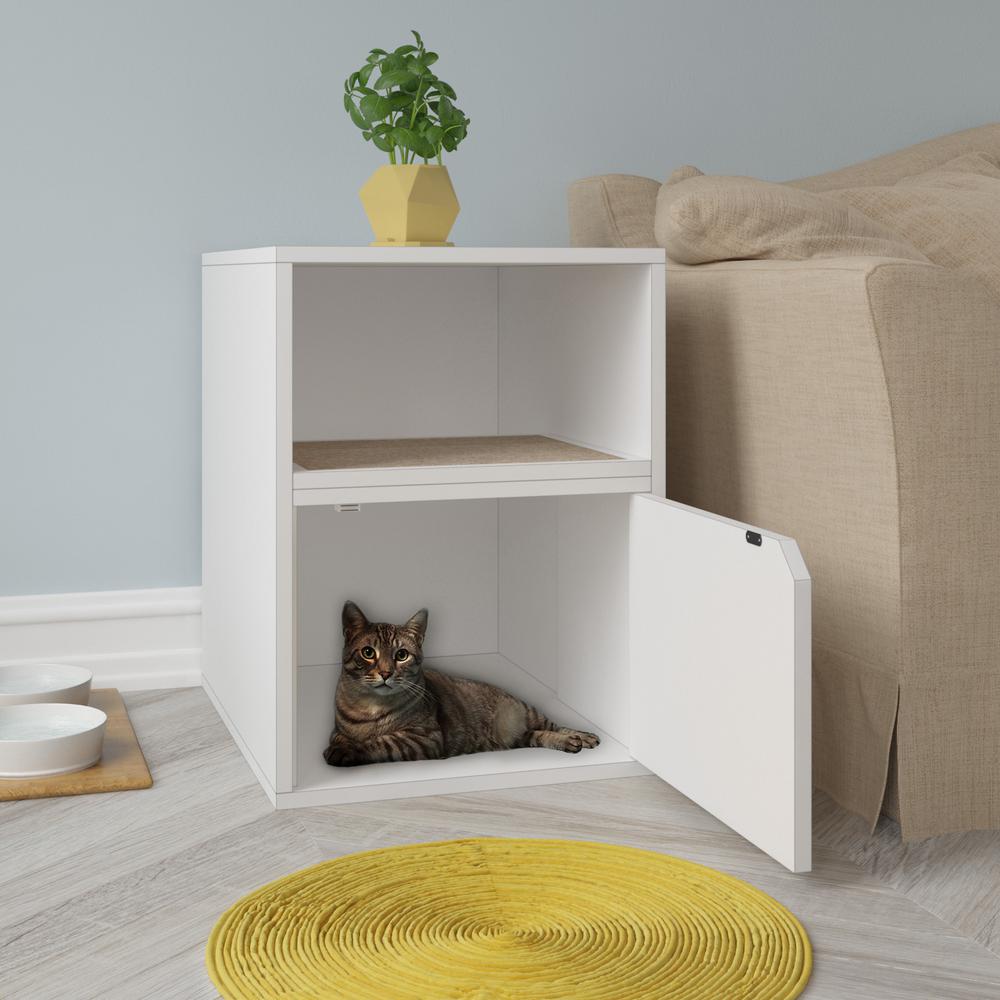 way basics cat litter box