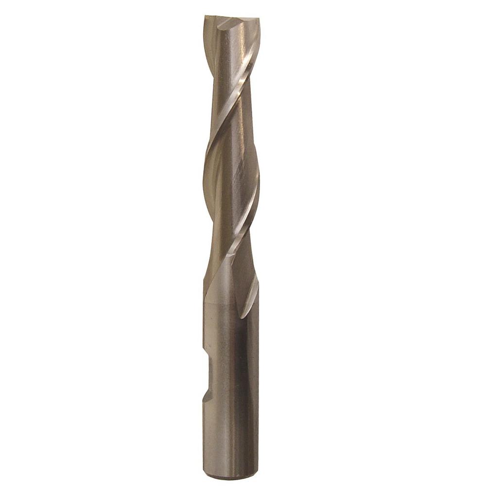 Drill America 5/16 in. x 5/16 in. Shank Carbide End Mill Specialty Bit with 4Flute Ball Shape