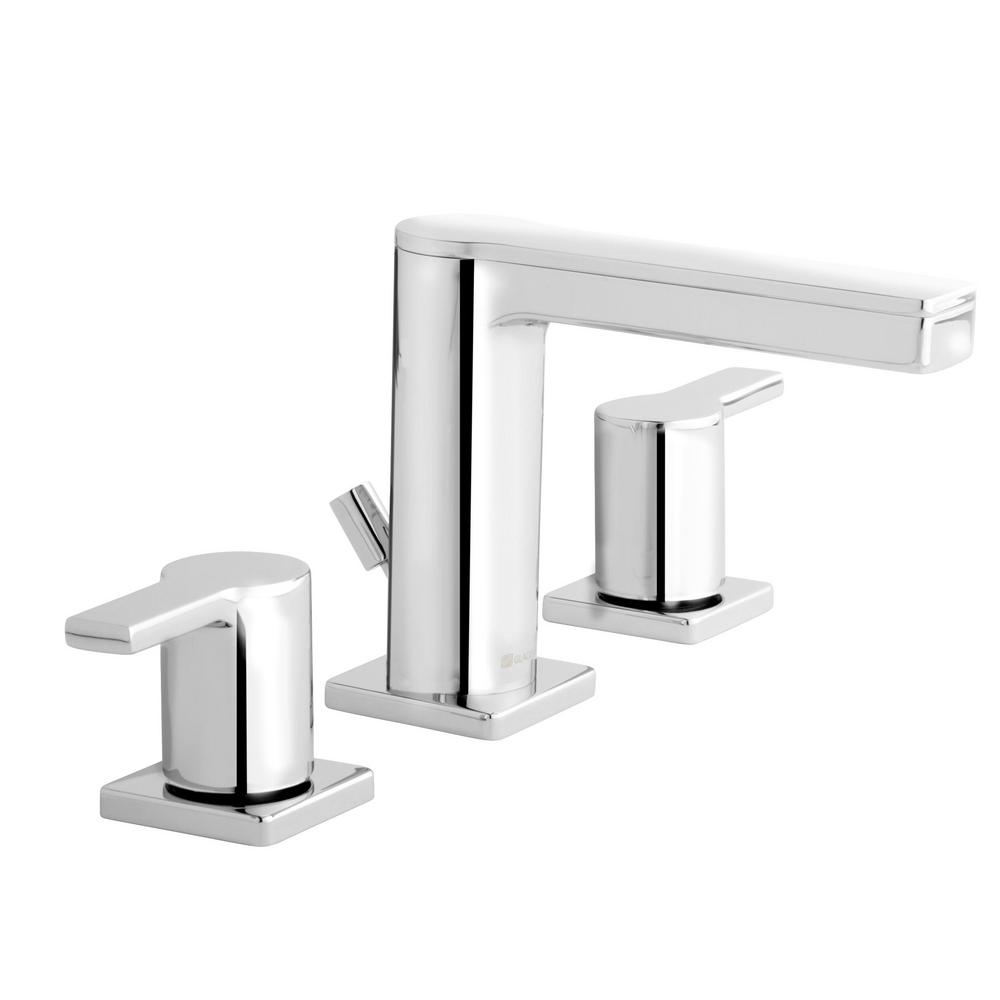 Glacier Bay Modern Contemporary 8 In Widespread 2 Handle Low Arc