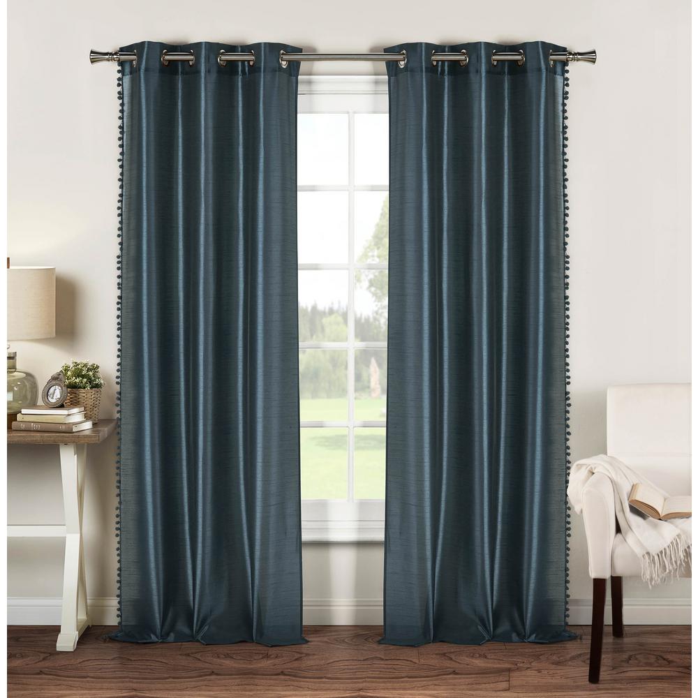 Peacock Blue Room Darkening Curtains Curtains Drapes The