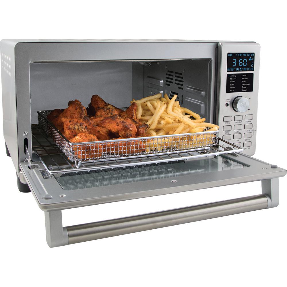 Nuwave Bravo Xl 1800 W 4 Slice Stainless Steel Toaster Oven And