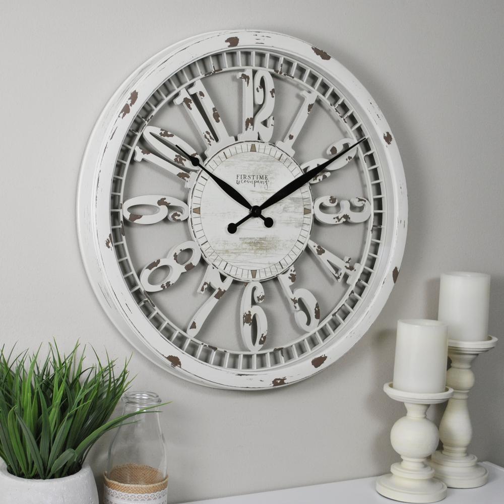 FirsTime FirsTime Whitney Wall Clock31043 The Home Depot