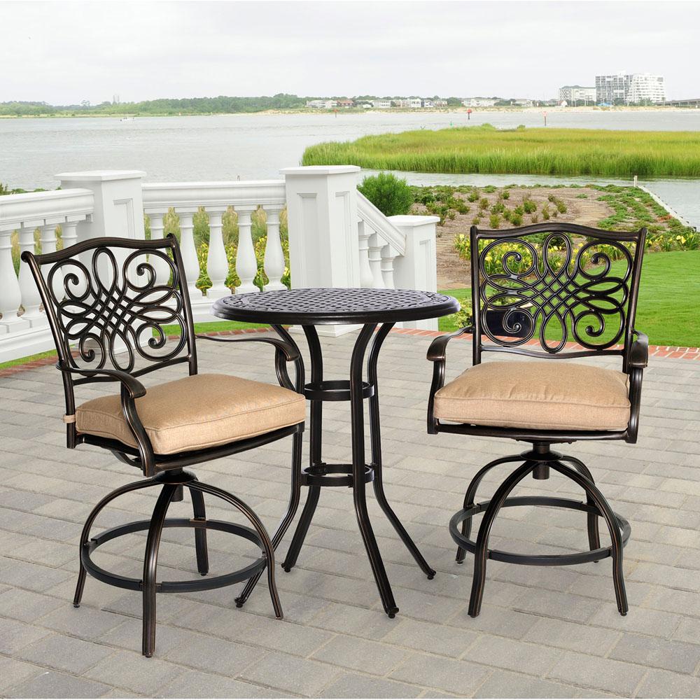 Round - Aluminum - Patio Dining Sets - Patio Dining Furniture - The Home Depot