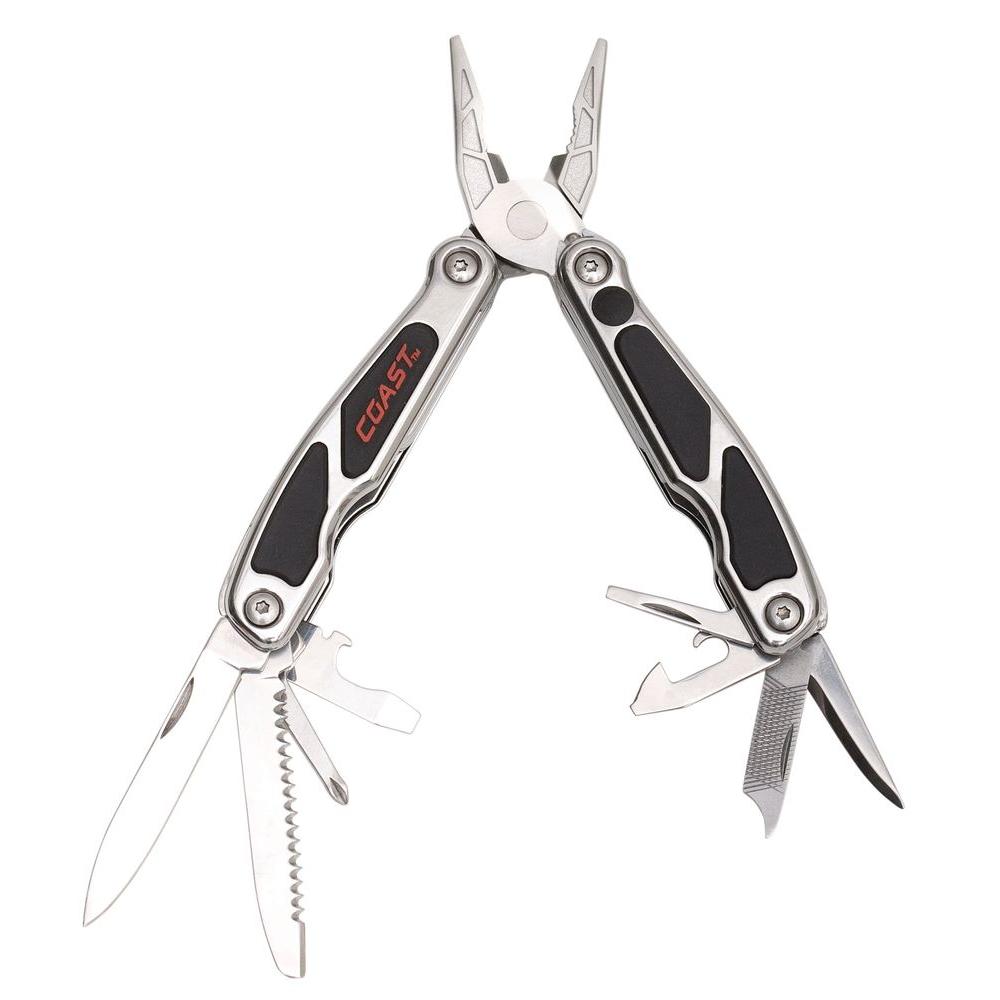 Coast LED130 LED Micro Pliers MultiTool with BuiltIn Work Light