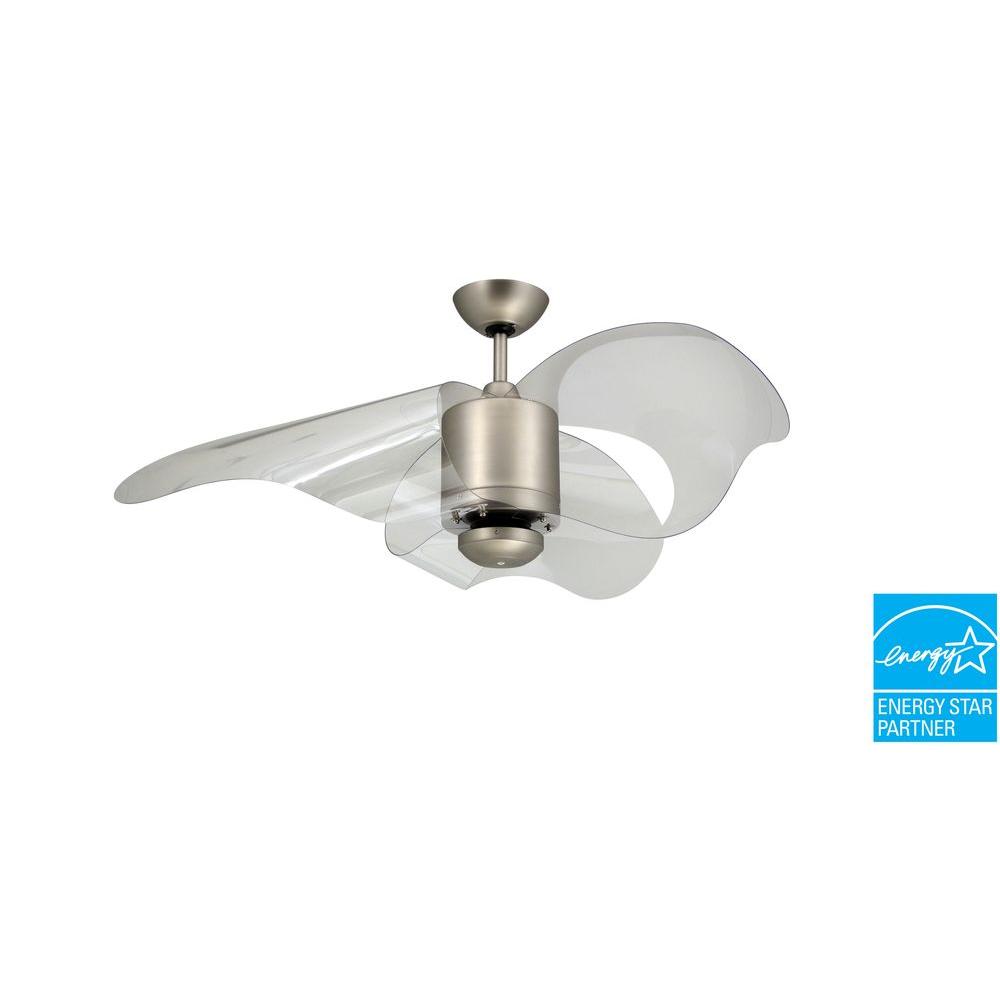TroposAir The L.A. 44 in. Satin Steel Indoor/Outdoor Ceiling Fan88300