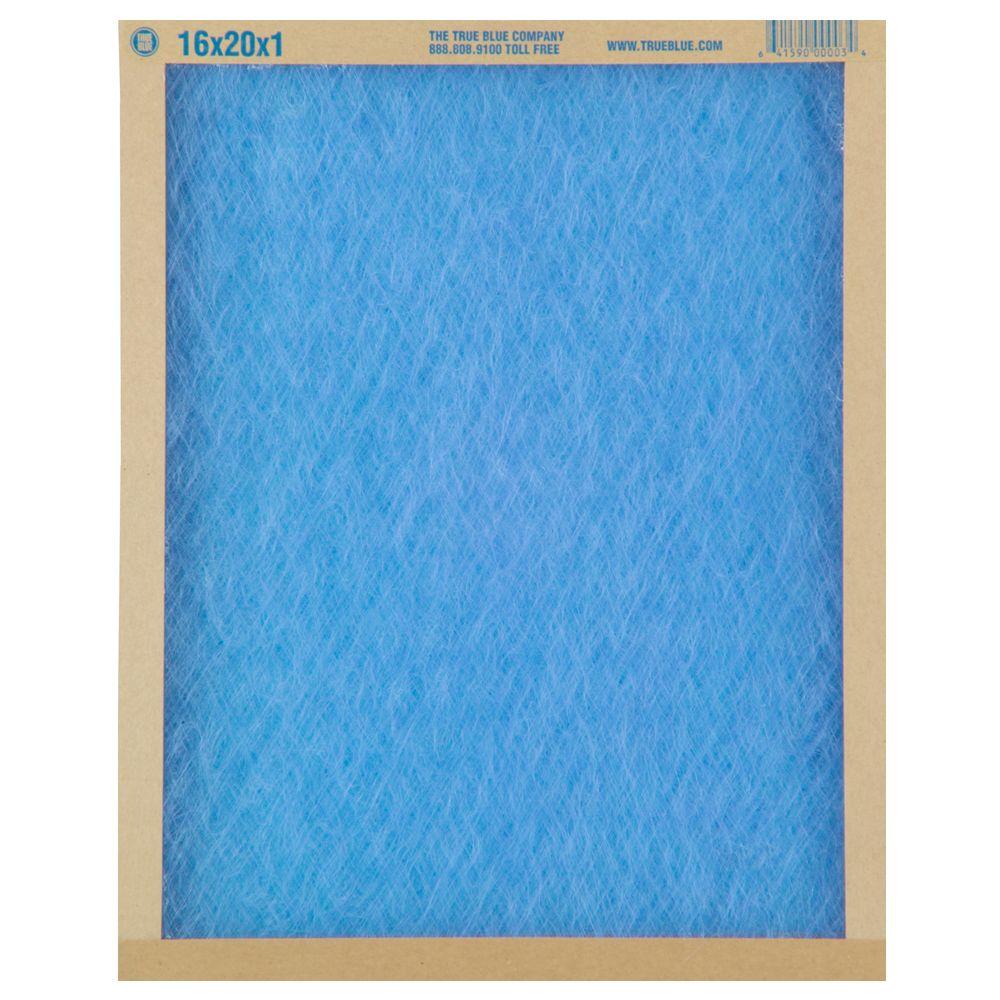 True Blue 16 in. x 20 in. x 1 in. Fiberglass FPR 1 Air Filter116201