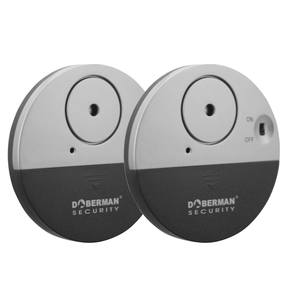 UPC 185535000005 product image for Doberman Security Ultra-Slim Door Window Alarm (2-Pack) | upcitemdb.com