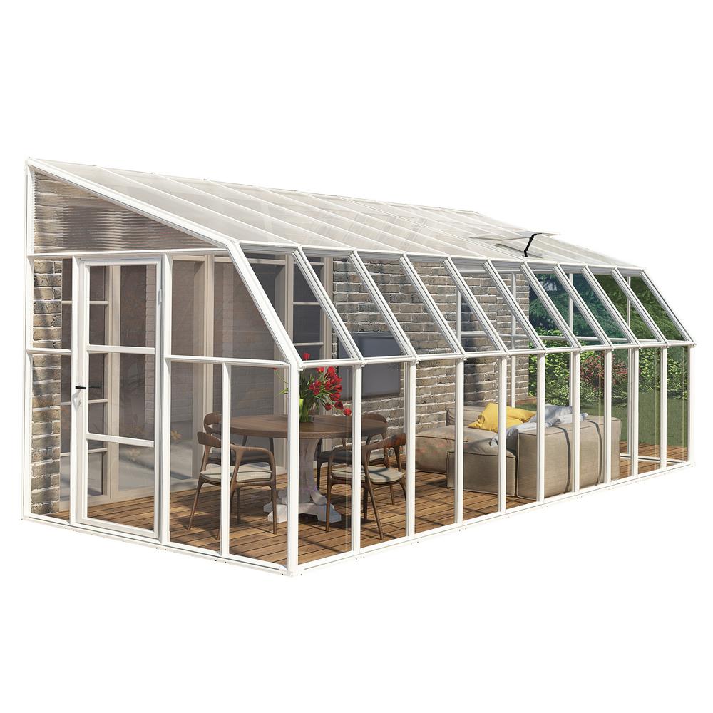 Rion Sun Room 8 ft. x 20 ft. Clear Greenhouse by Rion