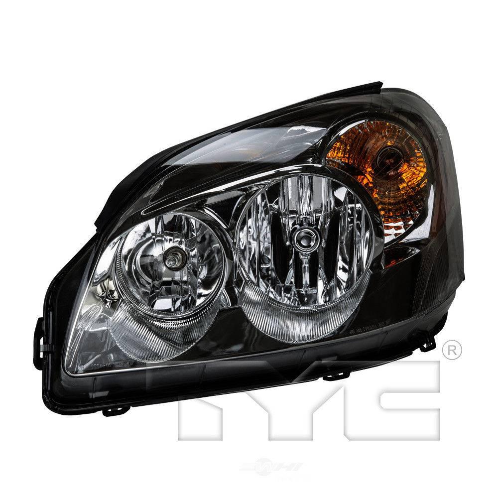 Tyc Headlight Assembly 2006 2008 Buick Lucerne 20 6778 00 1 The Home Depot