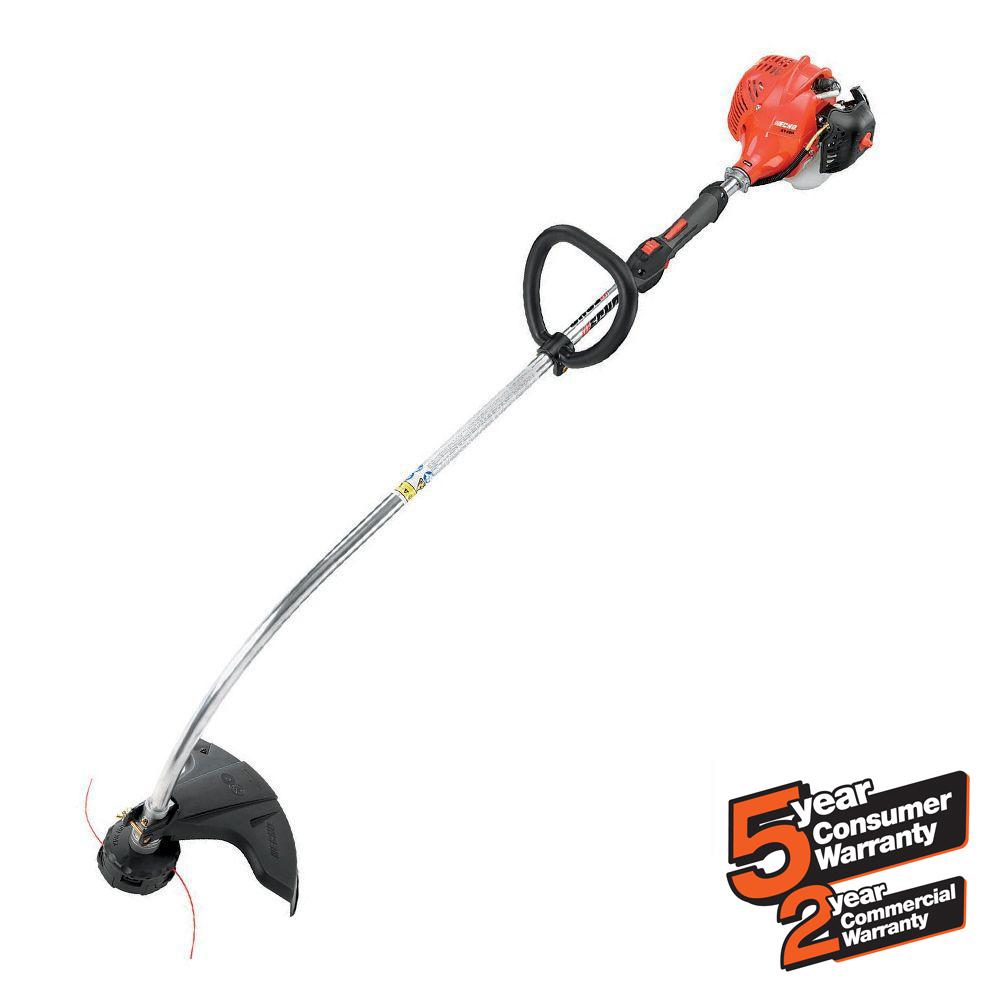 ECHO 21.2cc Gas 2-Stroke Cycle Curved Shaft Trimmer-GT-225L - The Home ...