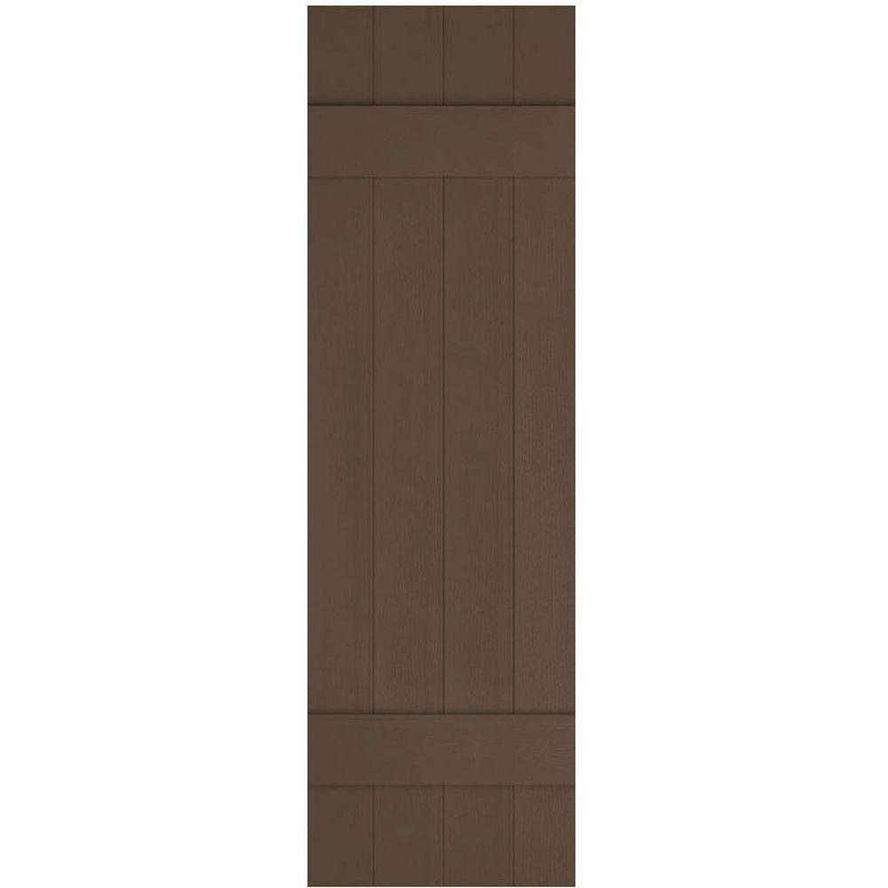 Board & Batten Exterior Shutters The Home Depot