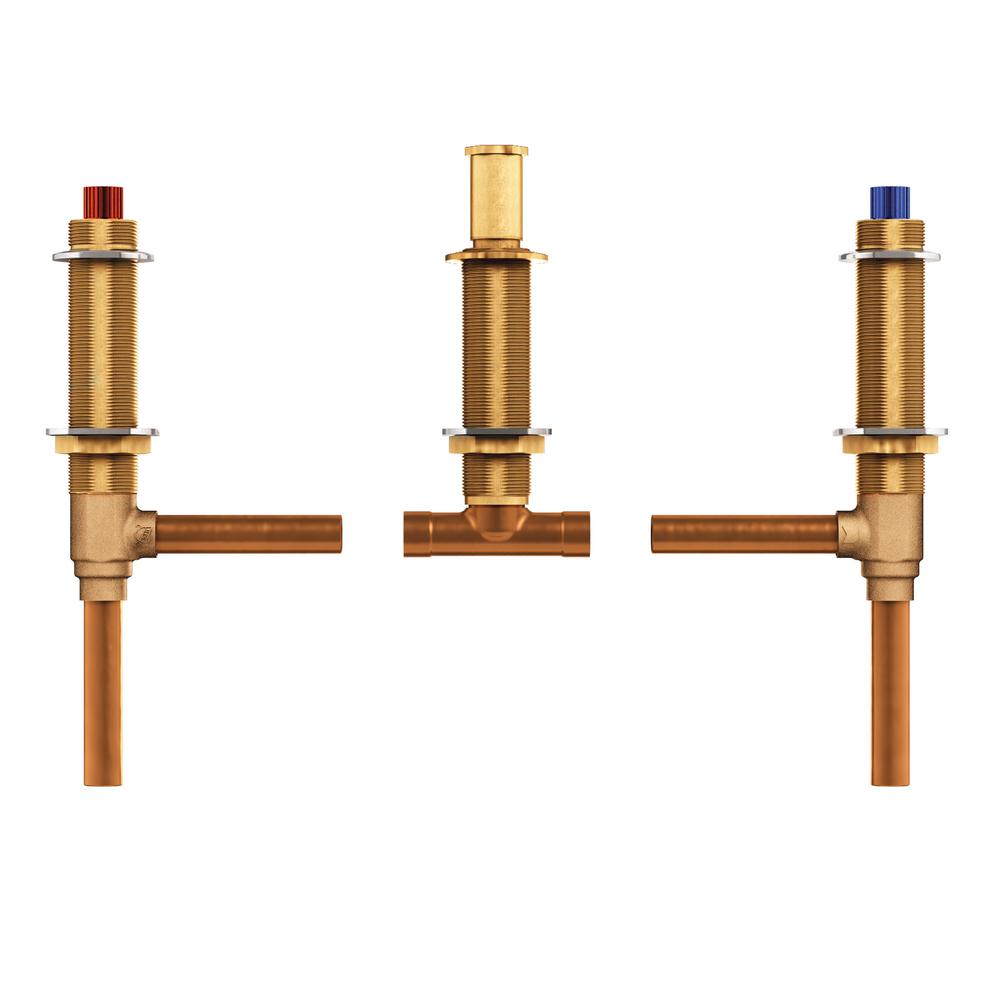 Moen Brantford 2 Handle Deck Mount Roman Tub Faucet Trim Kit With