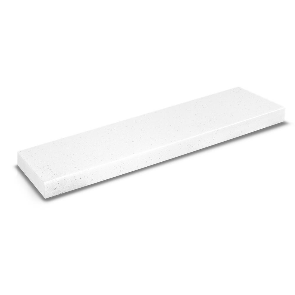 25 In X 4 In Solid Surface Backsplash In Shower Cov320 25bs