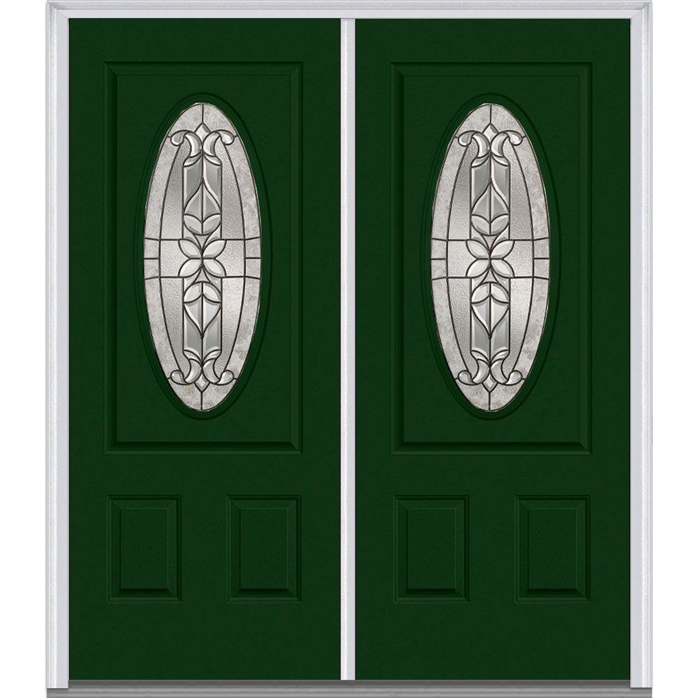 Double Door Front Doors Exterior Doors The Home Depot