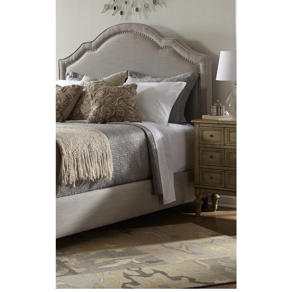 Pri Taupe Queen Headboard Ds 2286 250 The Home Depot Pri Taupe Queen Headboard