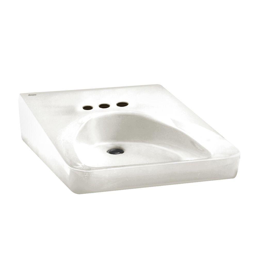 American Standard Wheelchair Users Wall Hung Bathroom Sink In
