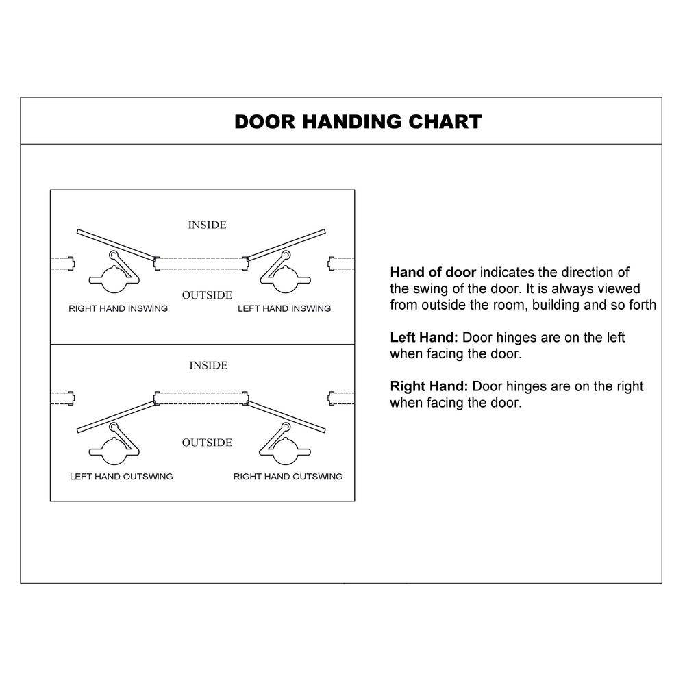 Armor Door 36 In X 80 In Fire Rated Gray Left Hand Flush