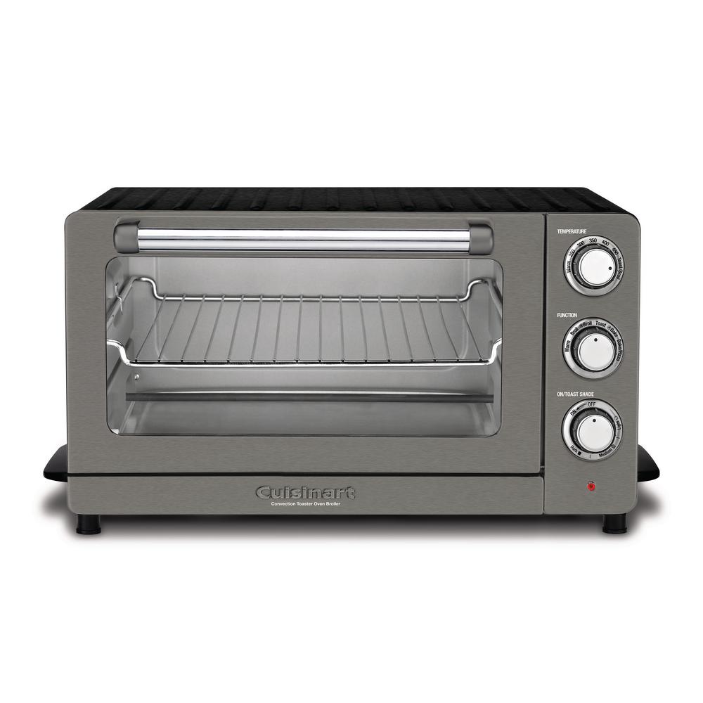 Cuisinart Toaster Oven Broiler with Convection in Our New Black Stainless by Cuisinart