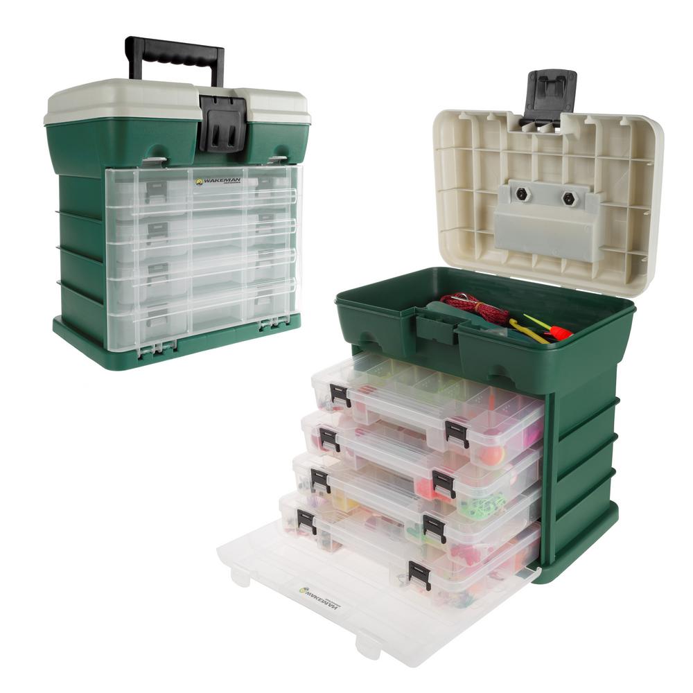 wakeman tackle box 1 tray ready2fish