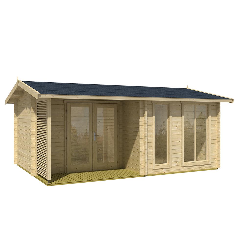 Allwood 174 Sq Ft Cabin Kit Garden House Cab Sommersby The