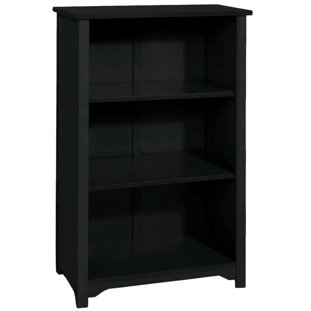 Home Decorators Collection Oxford Black Open Bookcase-2877400210 - The