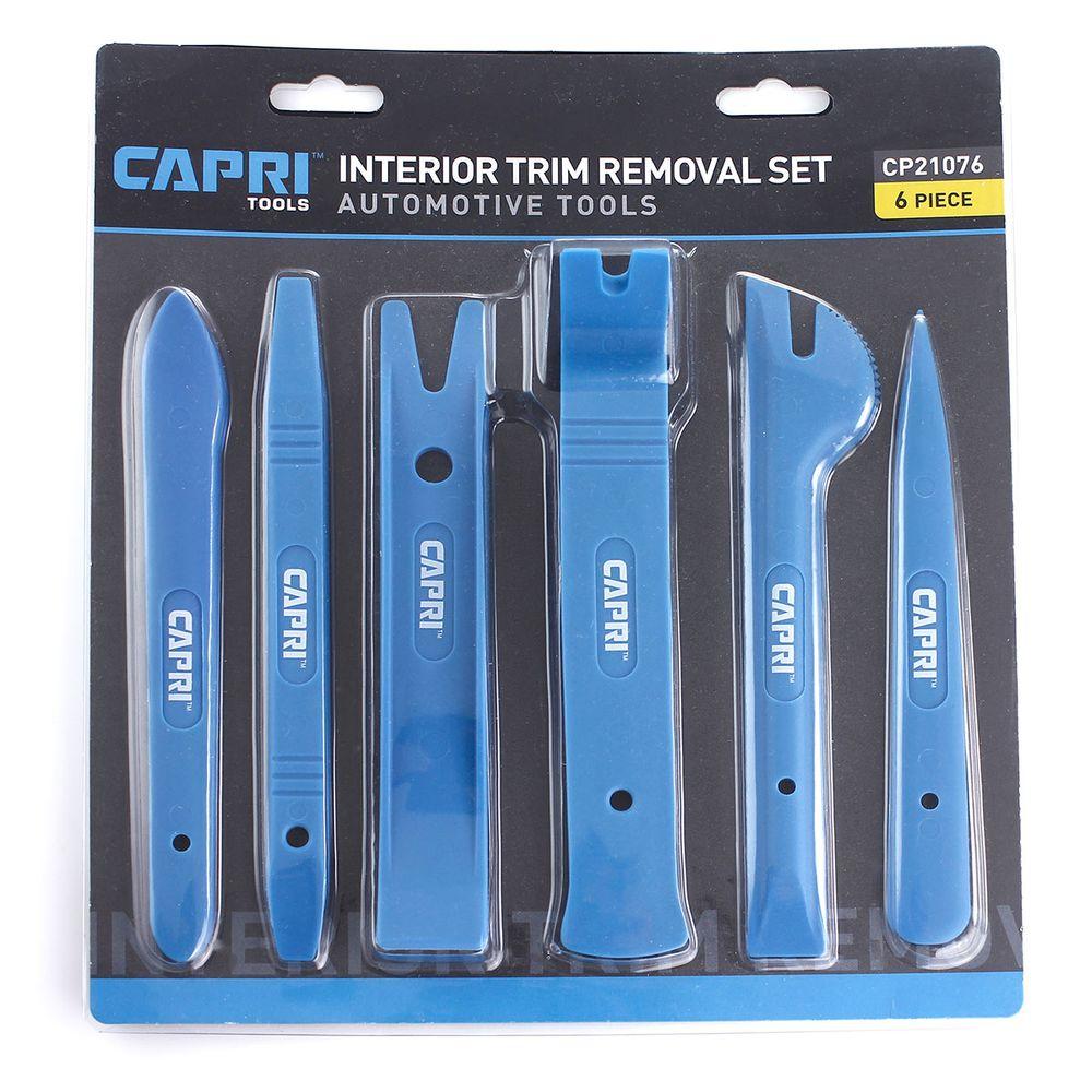 Capri Tools Nylon Auto Trim Panel Removal Set 6 Piece