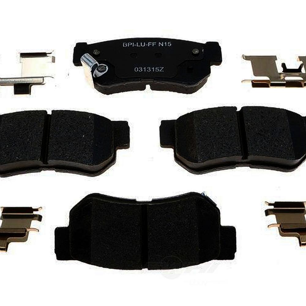 Raybestos Brakes Rear Reliant Ceramic Disc Brake Pad fits 20012010 Kia