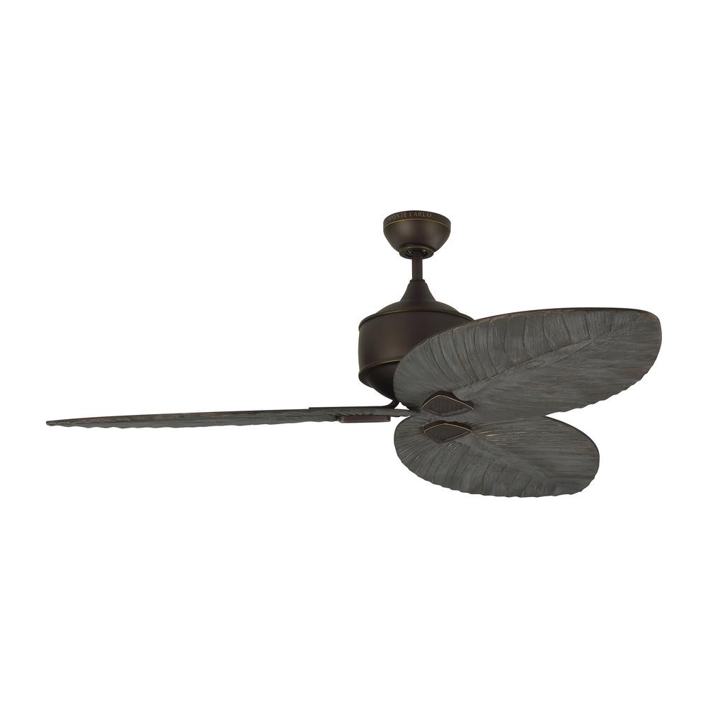 Monte Carlo Delray 56 In Indoor Outdoor Roman Bronze Ceiling Fan