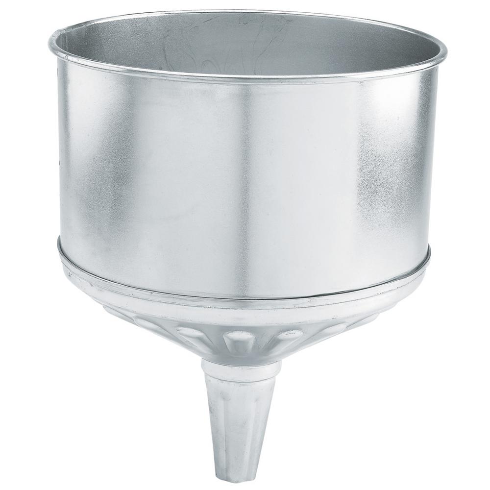 Lumax 8 qt. Galvanized Funnel with Screen by Lumax