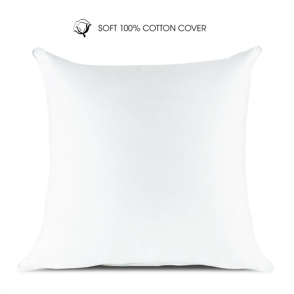 I Am Down Alternative Euro Pillow 97126 The Home Depot