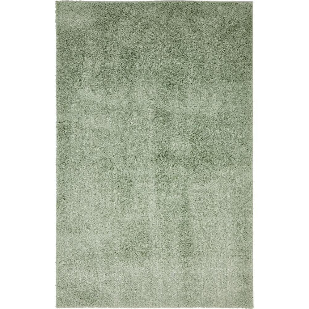 Unique Loom Studio Solid Sage Green 5 0 X 8 Area Rug