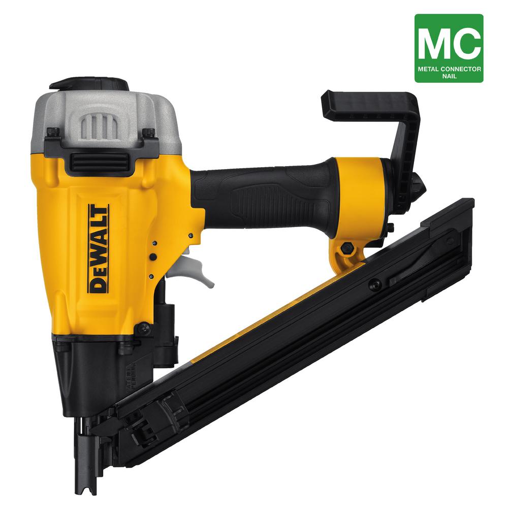 Dewalt 35-Degree Pneumatic Metal Connector Nailer by DEWALT