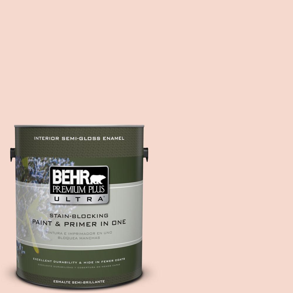 Behr Premium Plus Ultra 1 Gal M190 Pink Sea Salt Semi Gloss Behr Premium Plus Ultra 1 Gal M190 Pink Sea Salt Semi