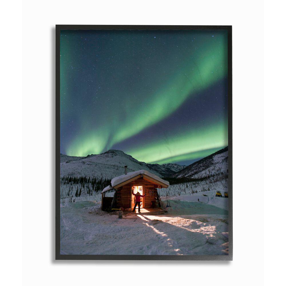 Aurora Borealis Alaska Giclee Canvas Picture Wall Art