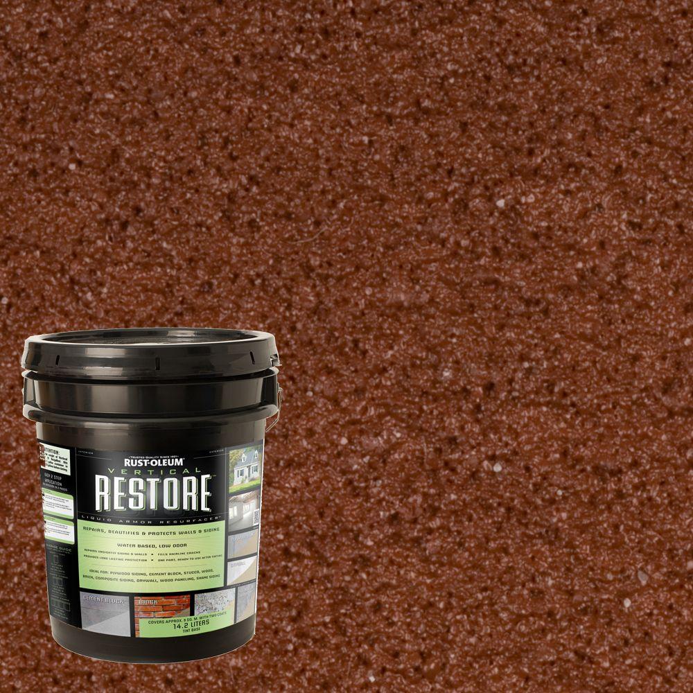 RustOleum Restore 4gal. Navajo Red Vertical Liquid Armor Resurfacer