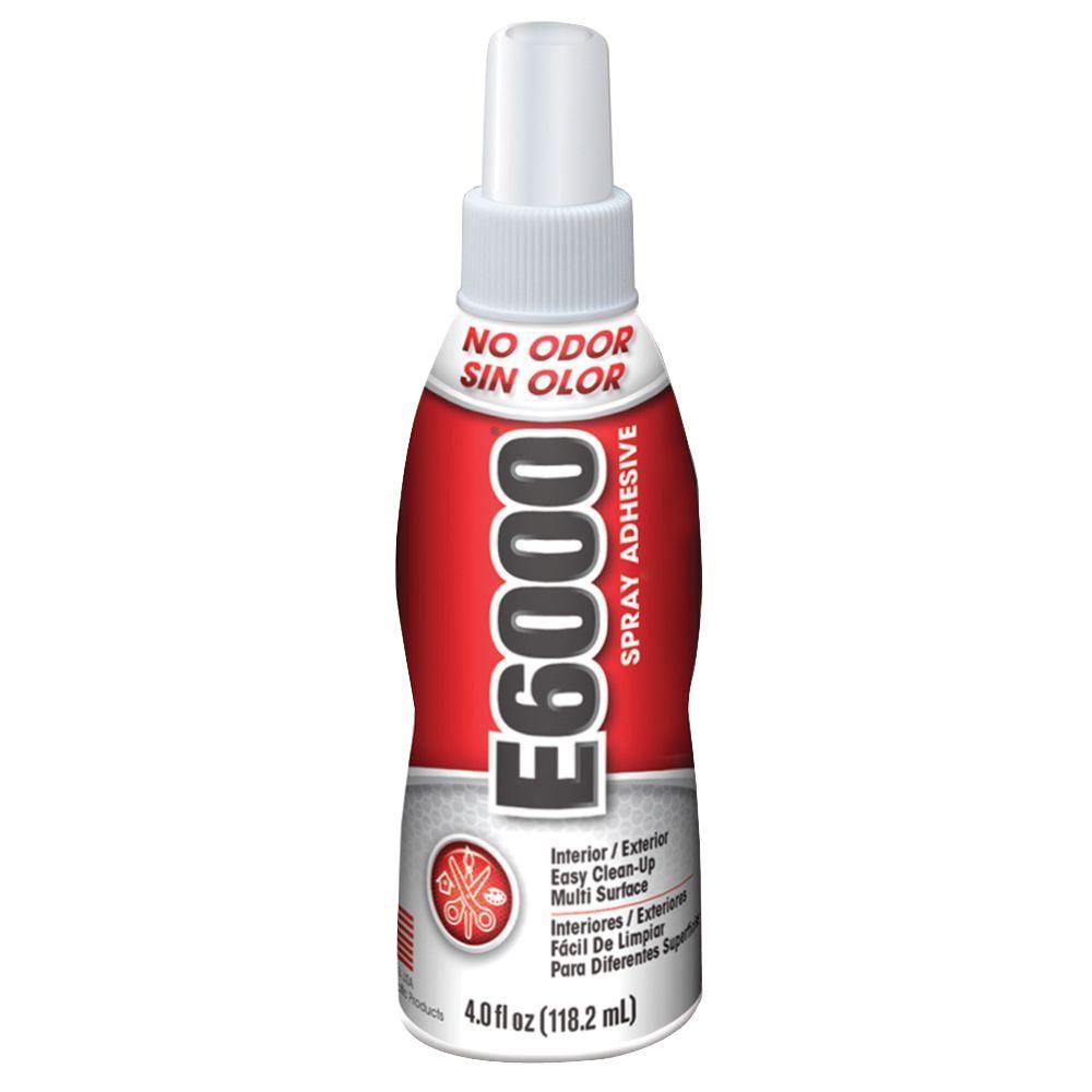 E6000 4 Fl. Oz. Spray Adhesive (6-Pack)-563011 - The Home Depot