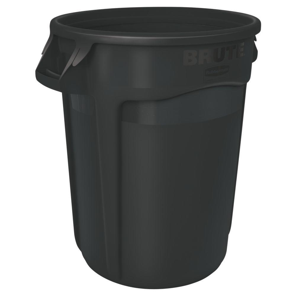 Rubbermaid Trash Can Outdoor Commercial Products Brute 44 Gal Round