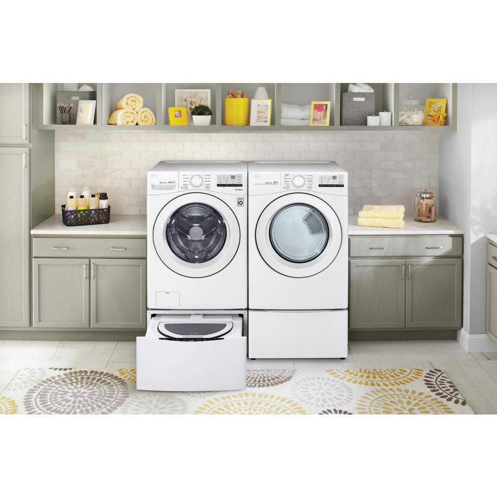 Lg Electronics 27 In 1 0 Cu Ft Sidekick Pedestal Washer With 1 0 Cu Ft Sidekick Pedestal Washer