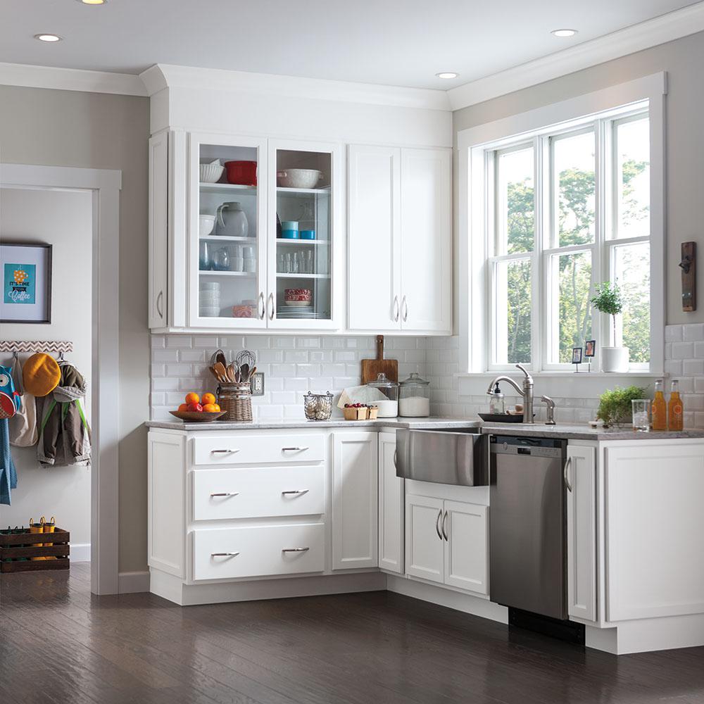 Thomasville Studio 1904 Custom Kitchen Cabinets Shown In Transitional Style Hdinsttsaa The Home Depot - Thomasville Kitchen Cabinet Installation Instructions Thomasville Studio 1904 Custom Kitchen Cabinets Shown In Transitional Style Hdinsttsaa The Home Depot - Thomasville Kitchen Cabinet Installation Instructions