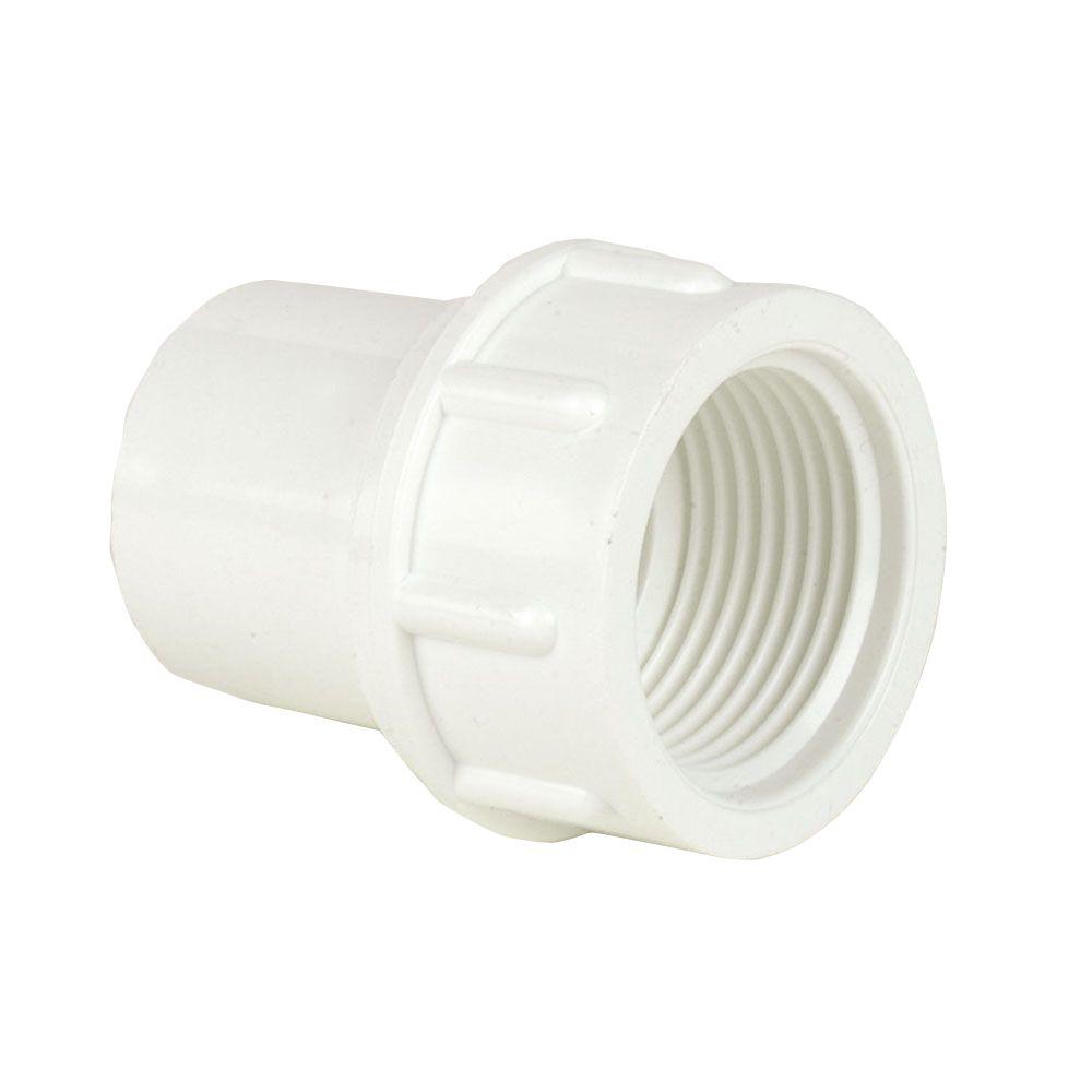 DURA 1/2 in. x 3/4 in. Schedule 40 PVC Reducing Female AdapterU435074