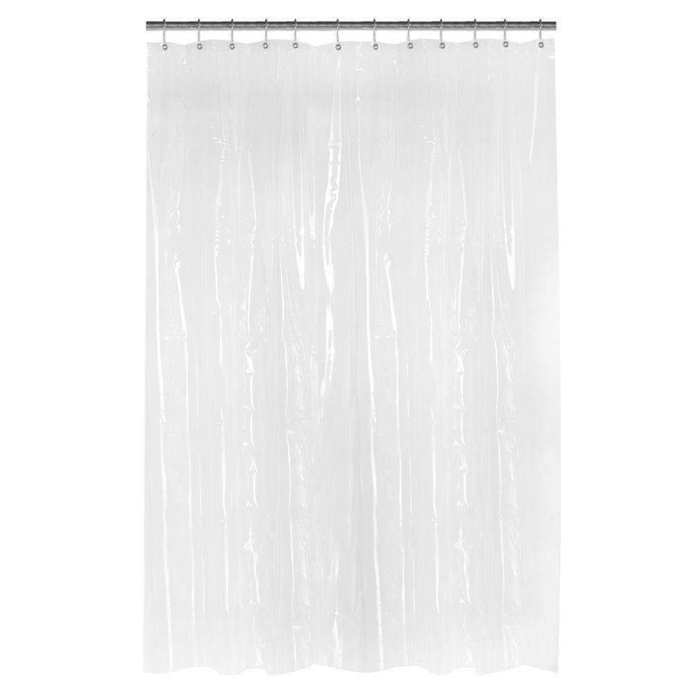 Glacier Bay Peva Premium 8 Gauge 72 In Shower Curtain Liner Glacier Bay Peva Premium 8 Gauge 72 In Shower Curtain Liner Frosted Clear