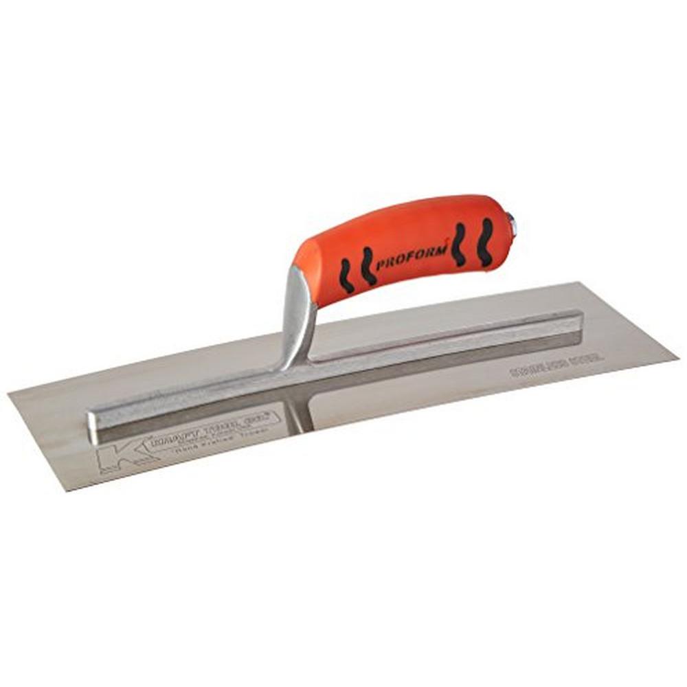 Kraft Tool Co. 14 inch x 4-1/2 inch Stainless Steel Drywall Finishing Trowel -... by Kraft Tool Co.