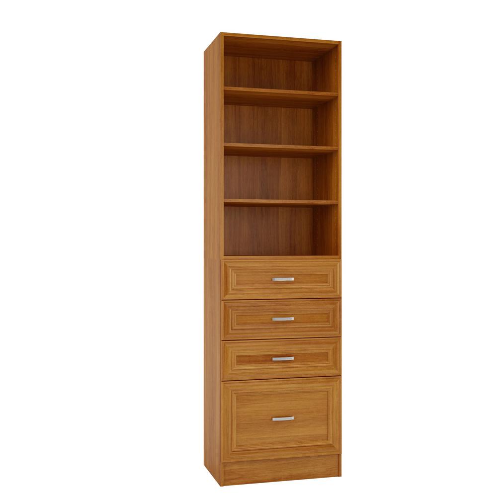 Home Decorators Collection 15 inch D x 24 inch W x 84 inch H Sienna Cognac... by Home Decorators Collection