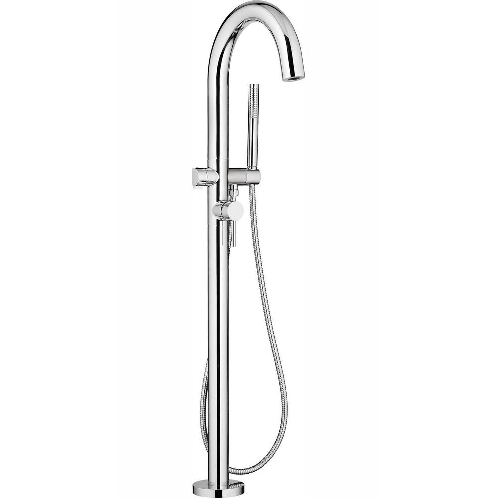 American Standard Contemporary Round 1 Handle Freestanding Roman