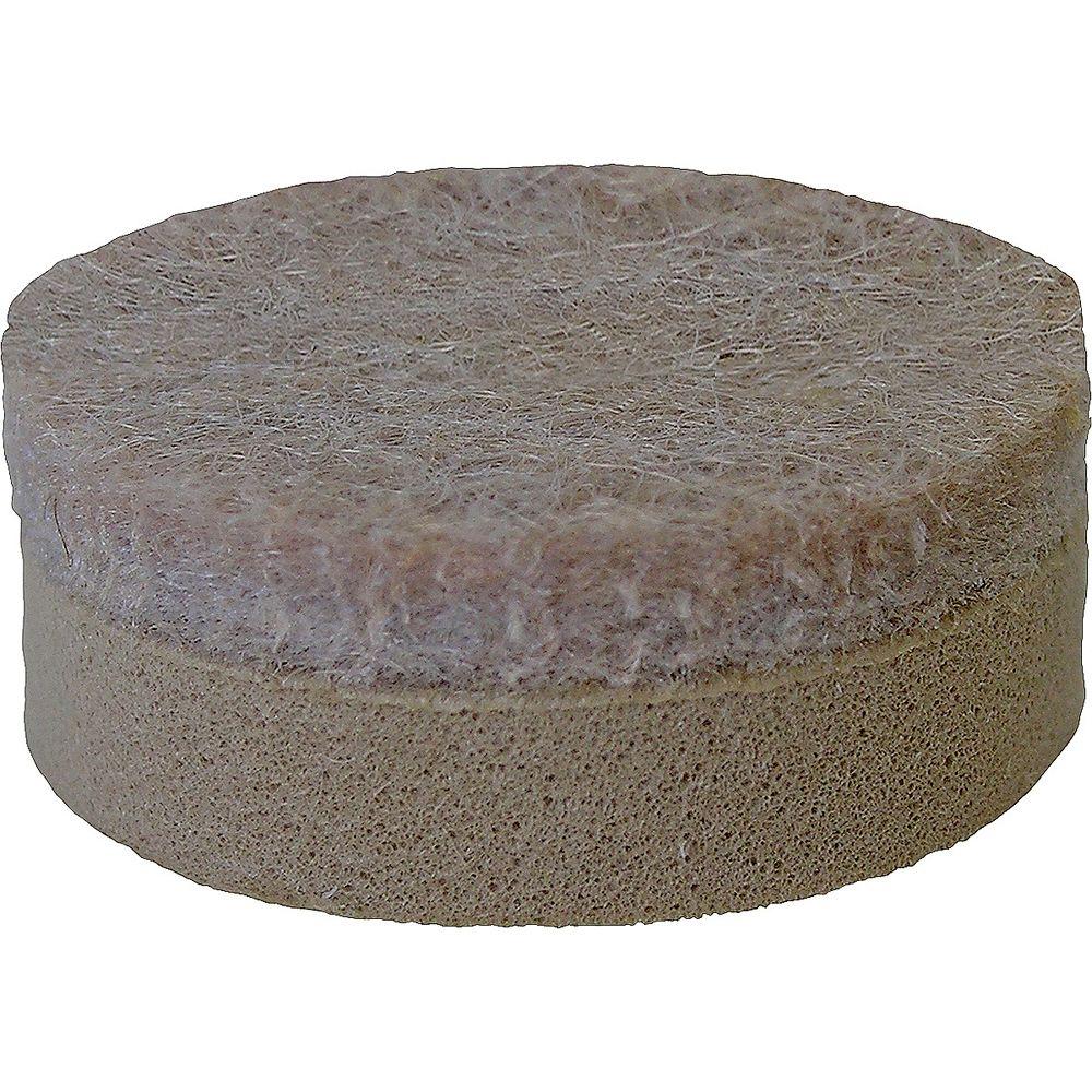Glides Furniture Accessories Replacement 1 In Self Leveling Adhesive Felt Pads 8 Per Pack