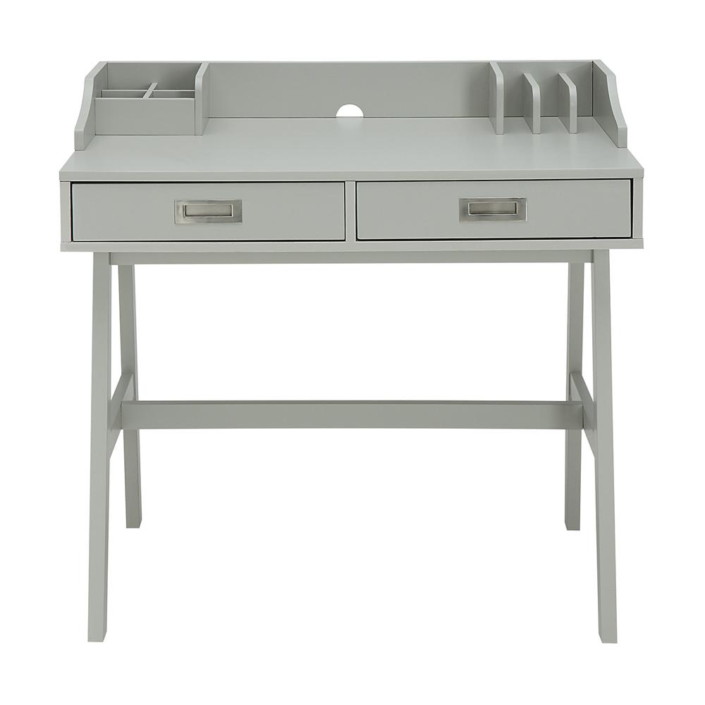 Usl Sadie London Grey Small Office Desk Sk19188ar1 Lg The Home Depot