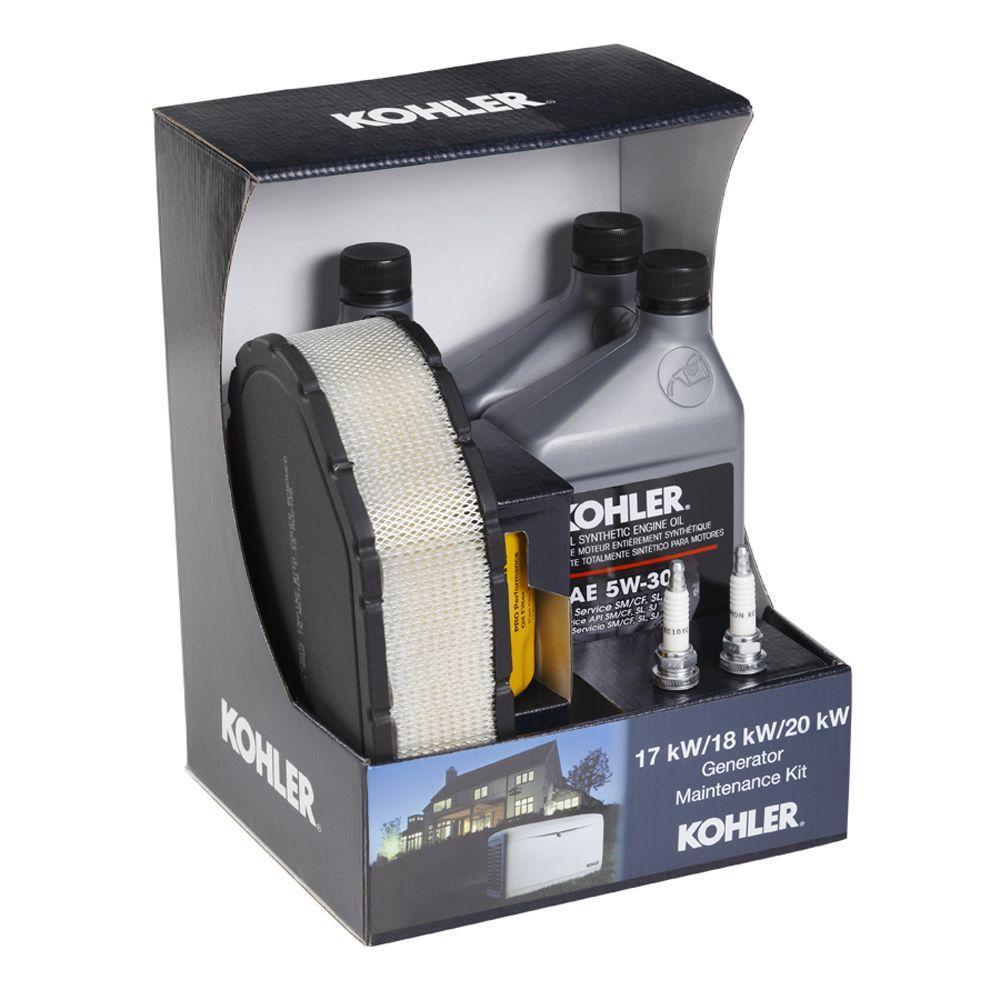 KOHLER Maintenance Kit For 18RES 20RESL 20RESAL And 20RESCL   Kohler Accessories Gm62347 64 1000 