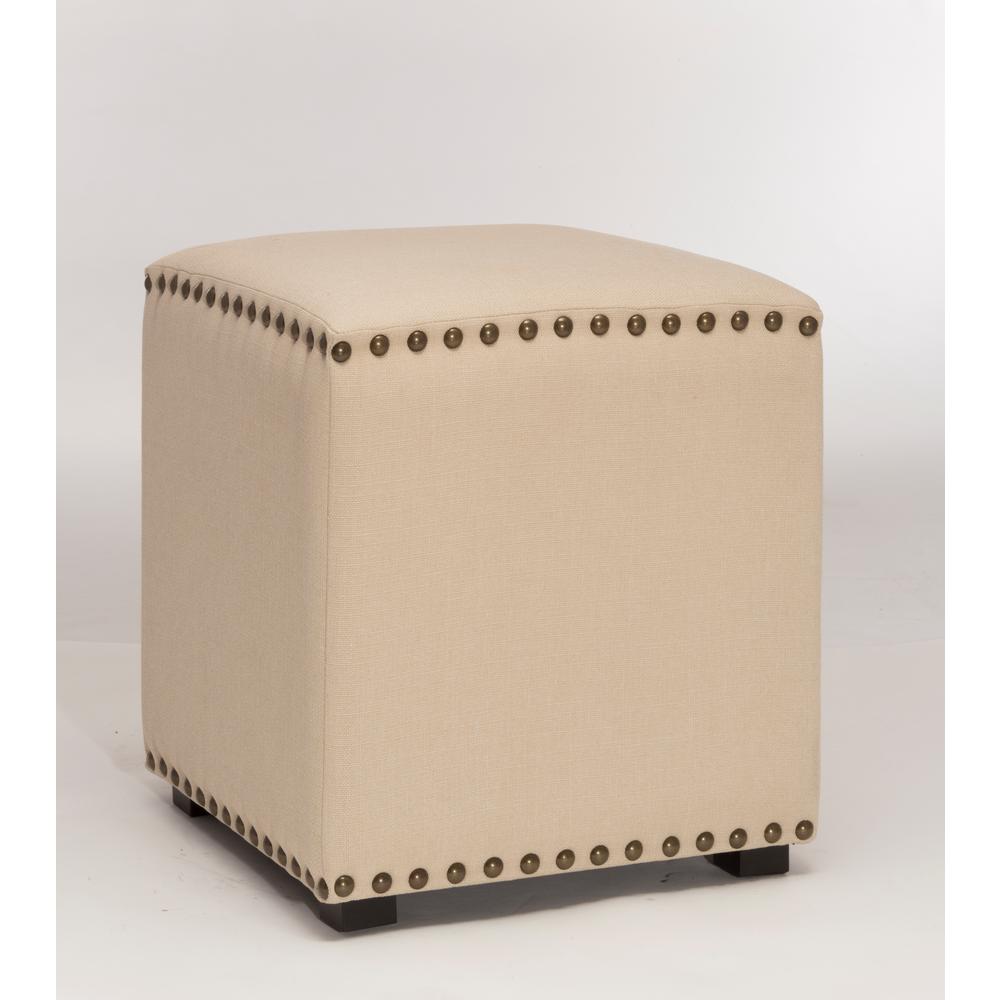 Fabric Vanity Stool Ideas Hilale Furniture Evie Cream Fabric Backless Vanity Stool 50990