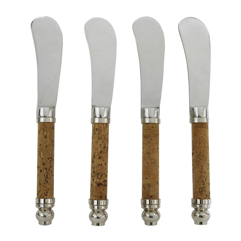 Epicureanist Cheese Spreaders with Cork Handles (Set of 4)EPCKSPREAD The Home Depot
